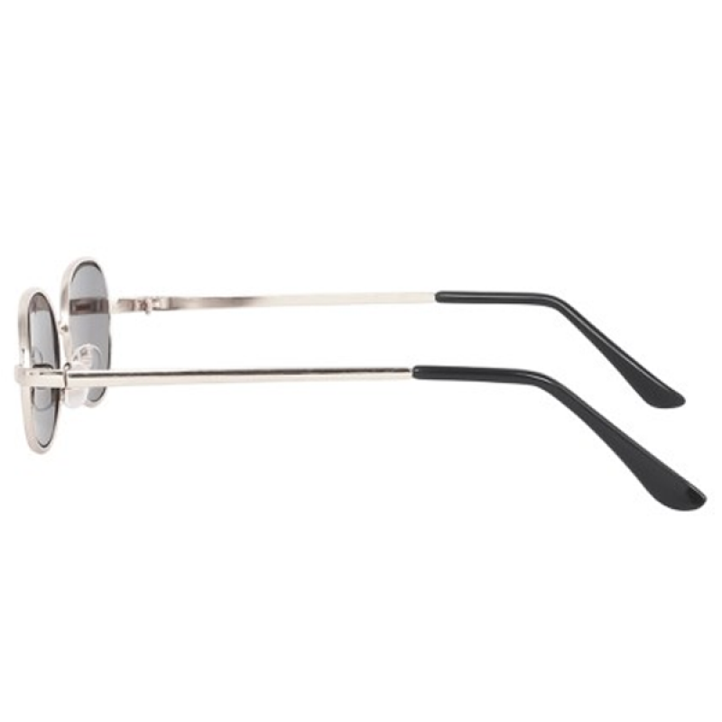 Unisex Oval Sunglasses with UV Protected Lens